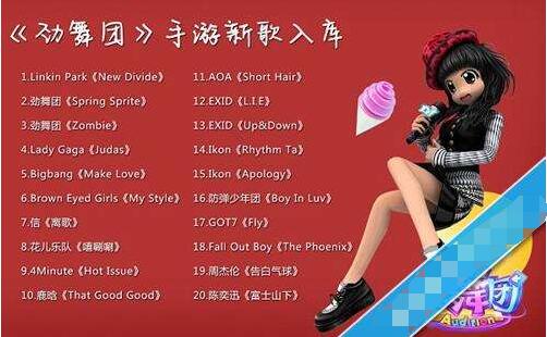 最新勁舞團手游音樂庫 最新勁舞團手游音樂庫